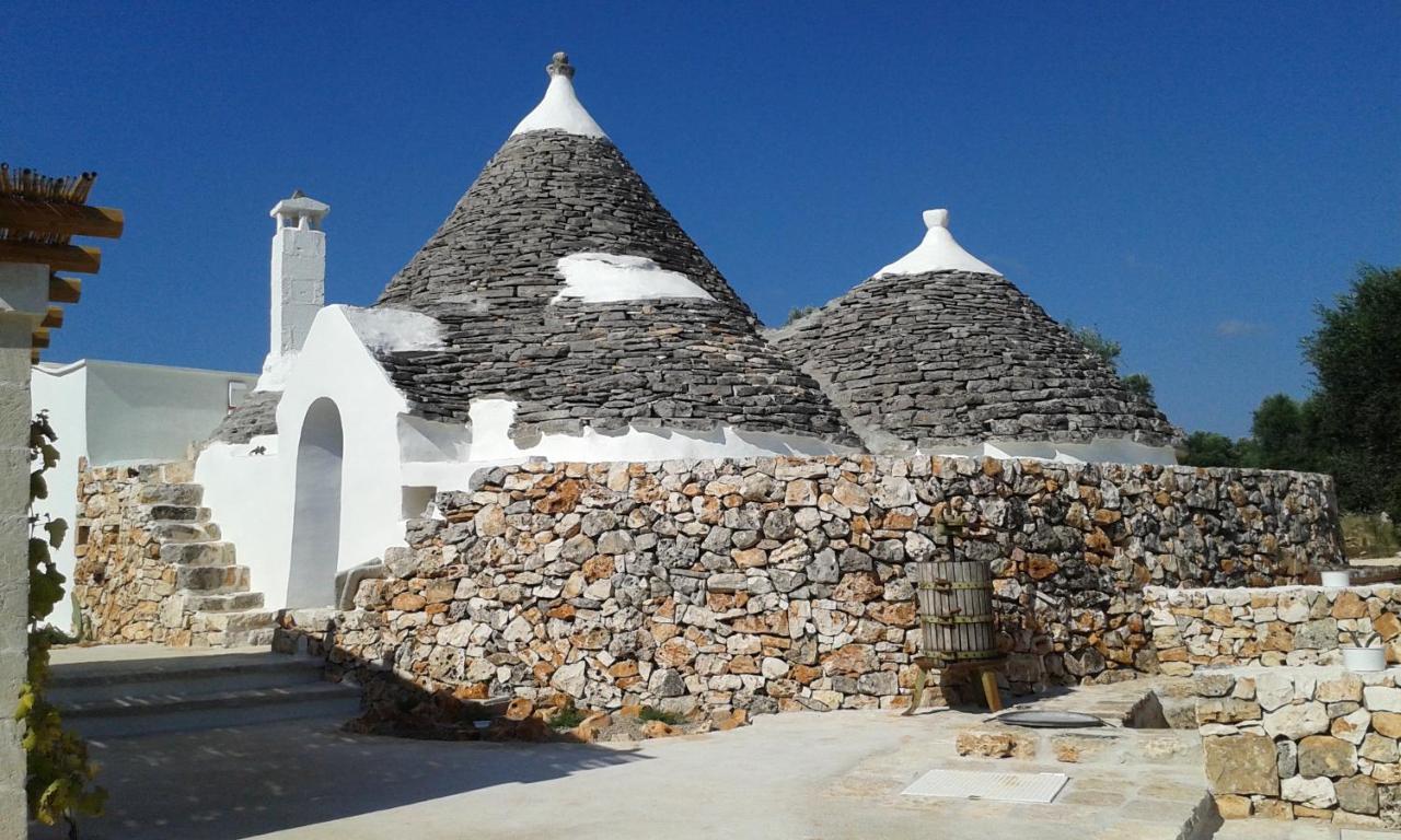 Вилла I Trulli Di Alice Челье-Мессапика Экстерьер фото