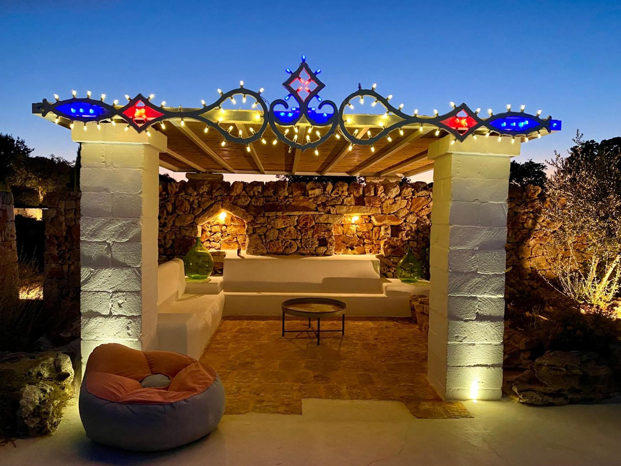 Вилла I Trulli Di Alice Челье-Мессапика Экстерьер фото